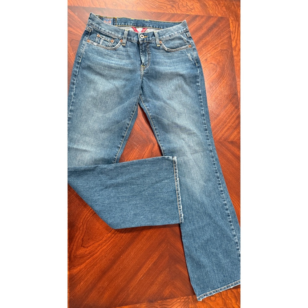 Lucky Brand Womens Jeans Size 6 Straight Leg Reg Inseam USA Made Vintage Denim